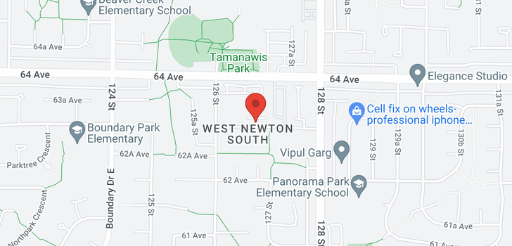 map of 66 12677 63 AVENUE